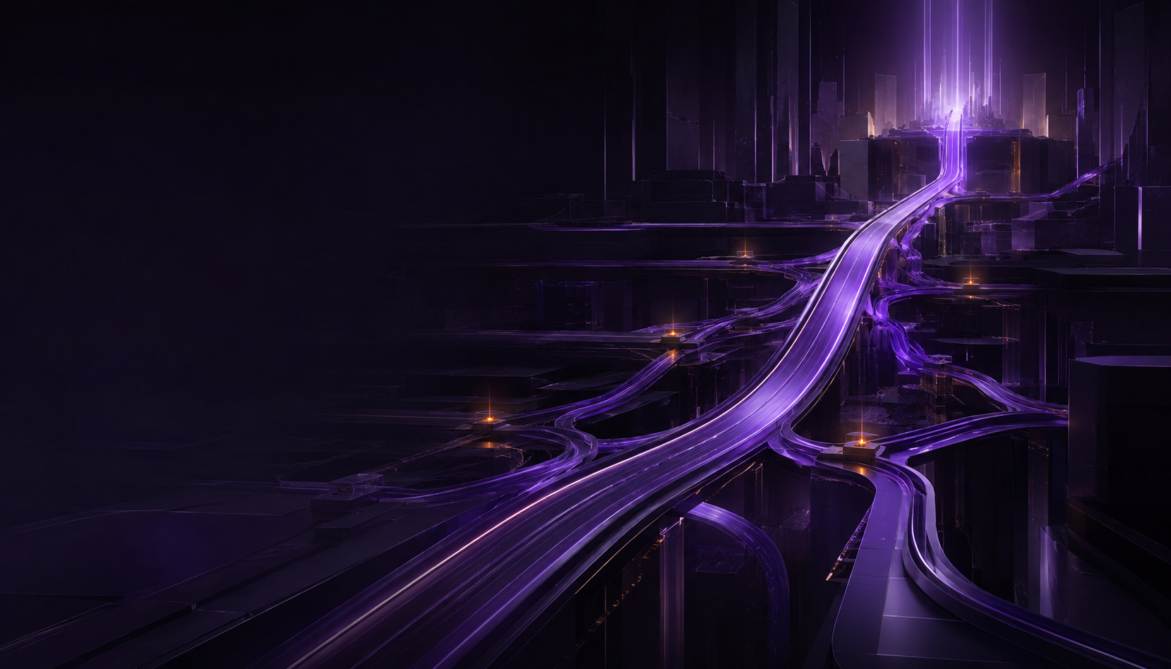 Strategic growth pathways converging into a clear route toward a higher stage of business performance